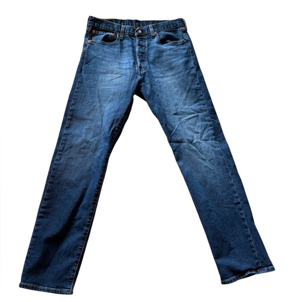 Levi’s 501 Classic Button Fly Straight Leg Jeans Size 32 X 32 Red Tab